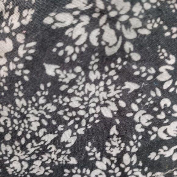 TRANQUILITY MAYHEM BLUE/GREY FLORAL PRINT LONG SLEEVE COTTON SHIRT MEN SIZE XL - Picture 11 of 11